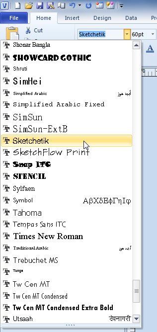 FontDropdown