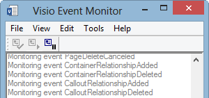 VisioEventMonitor