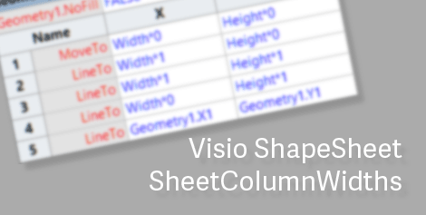 Visio-SheetColumnWidths