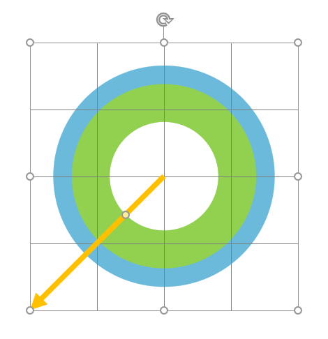 Visio Radial Gradient