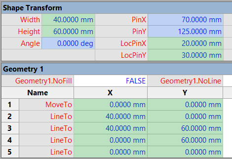 Visio local and parent coordinates