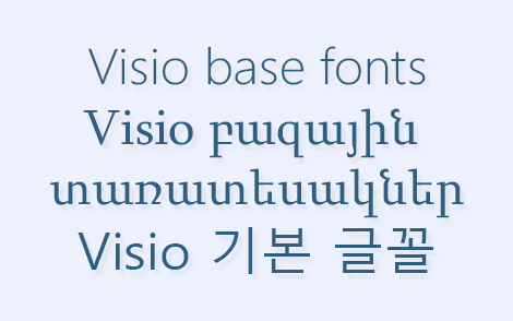 VisioBaseFonts